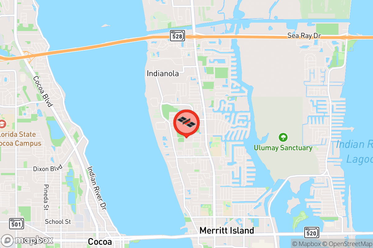 Static map screenshot of the place