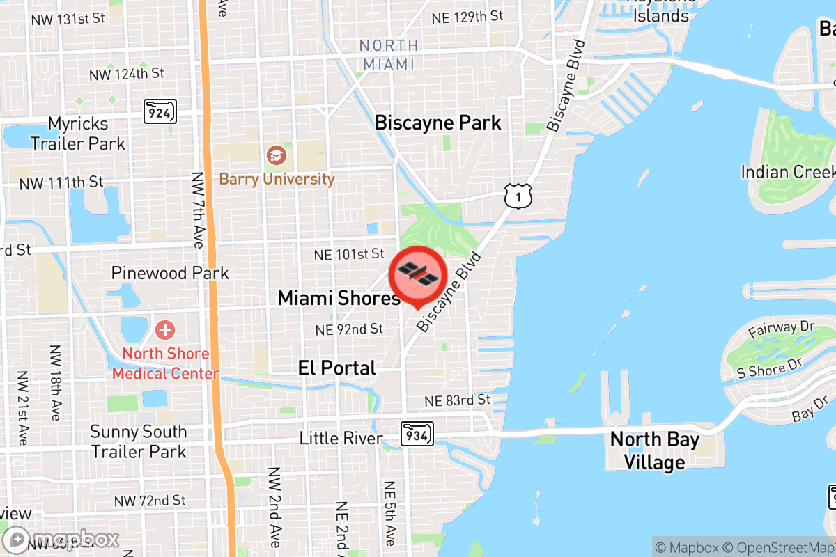 Static map screenshot of the place