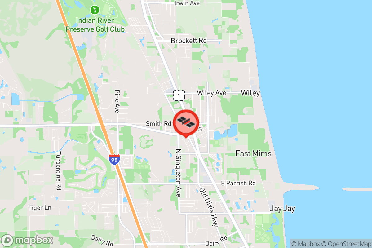 Static map screenshot of the place