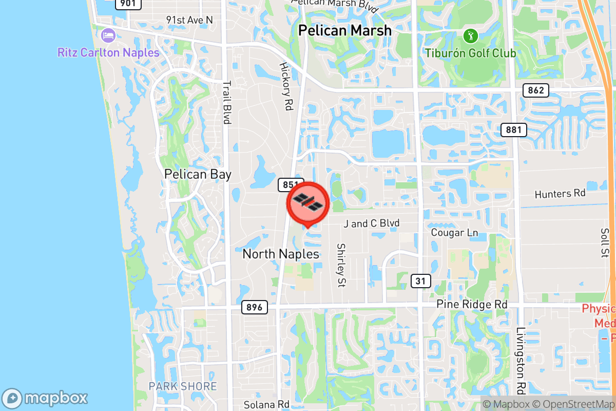 Static map screenshot of the place