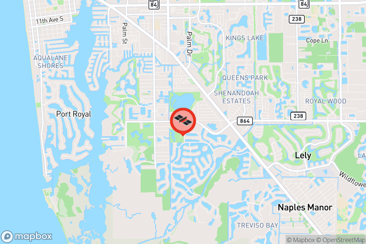 Static map screenshot of the place