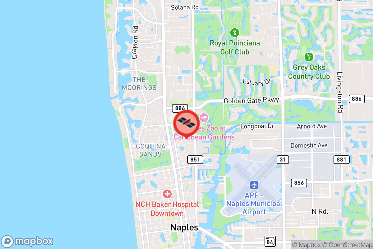 Static map screenshot of the place