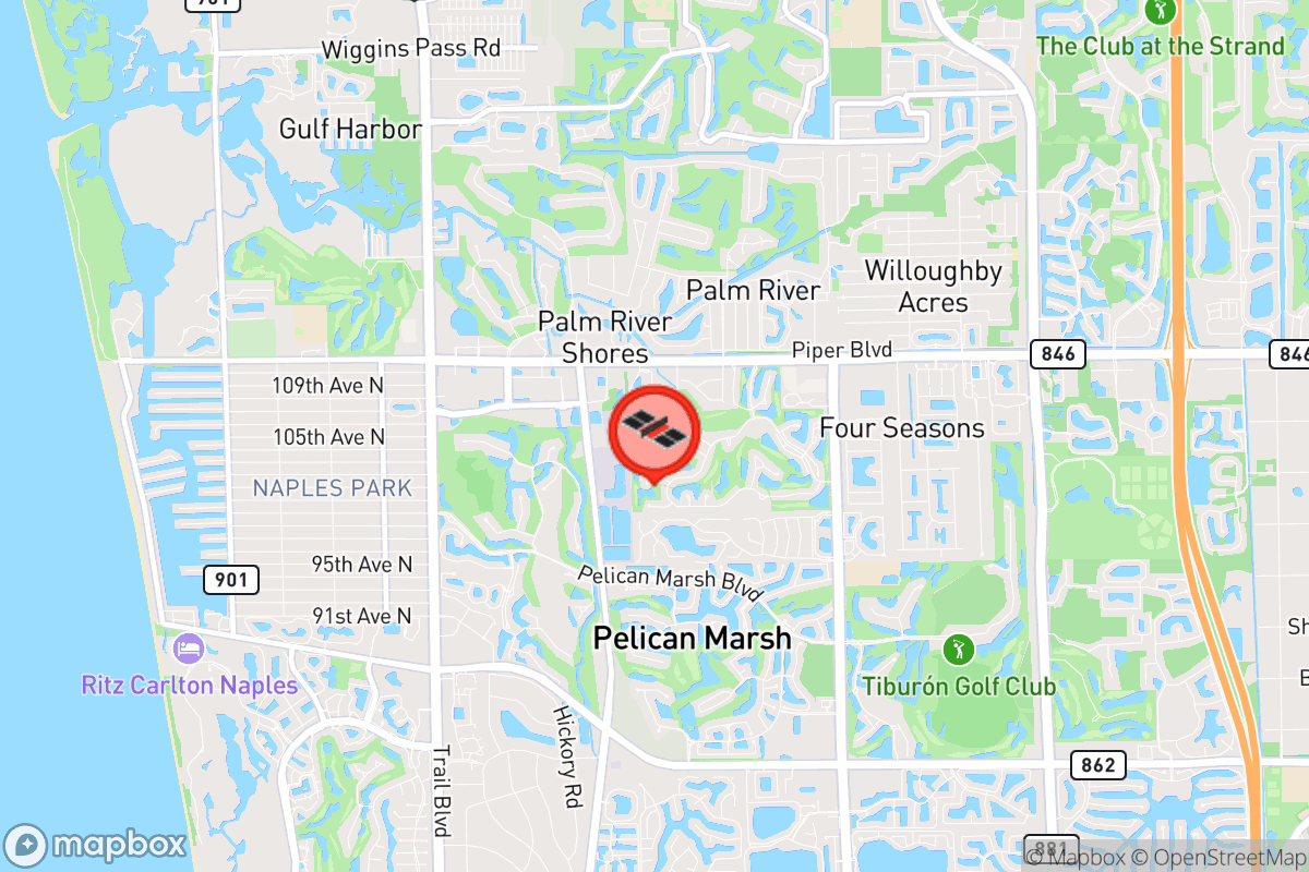 Static map screenshot of the place