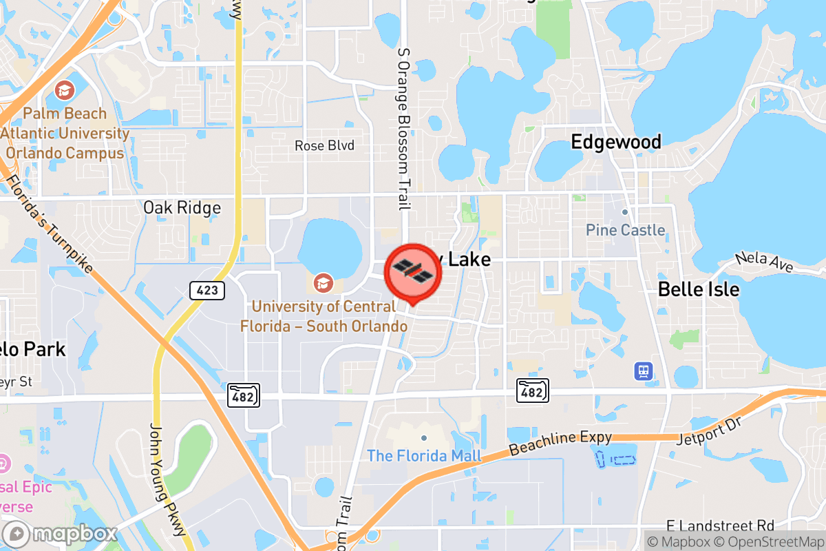 Static map screenshot of the place