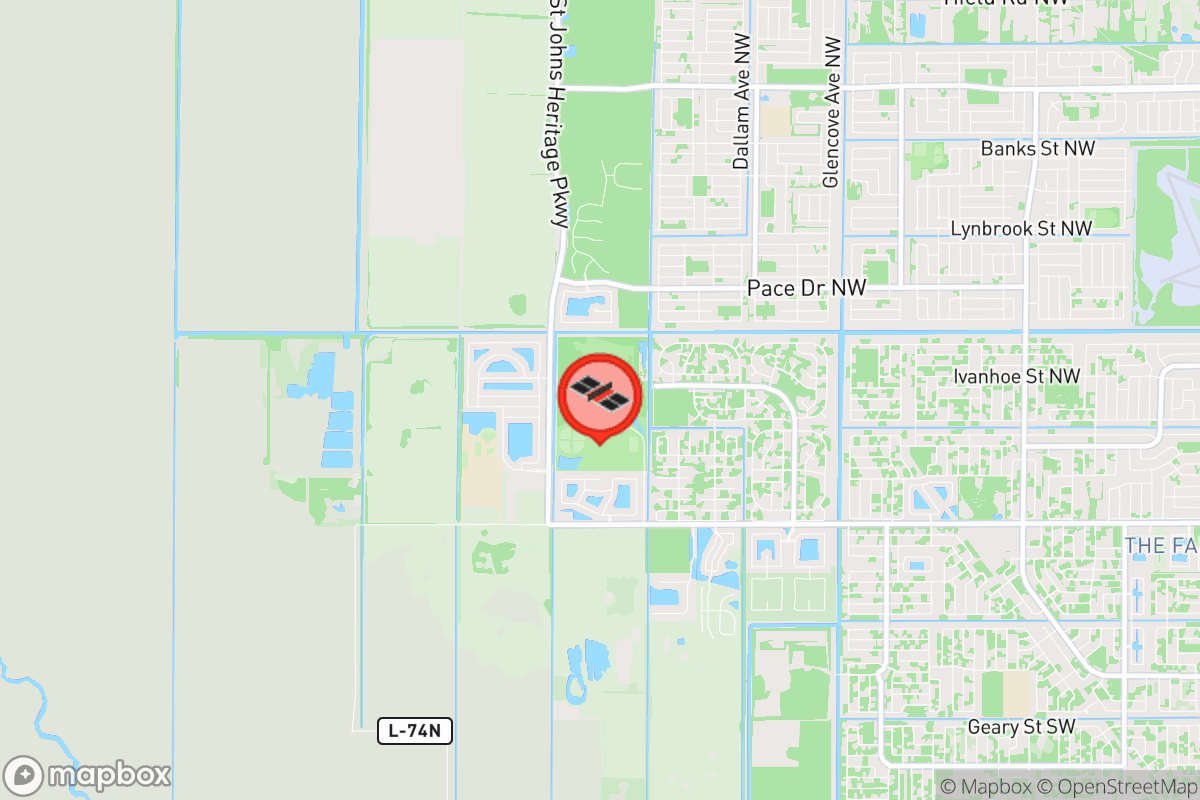 Static map screenshot of the place