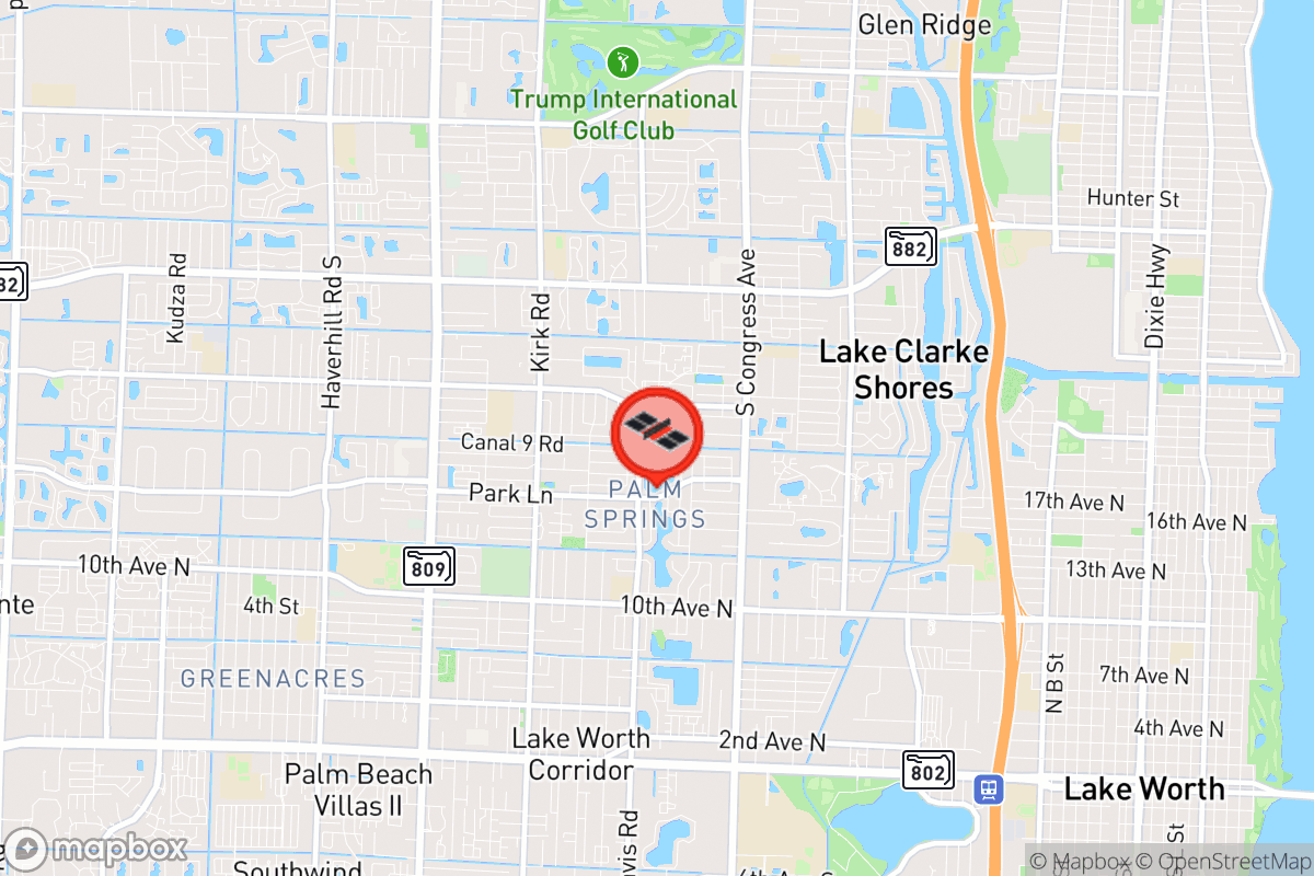 Static map screenshot of the place