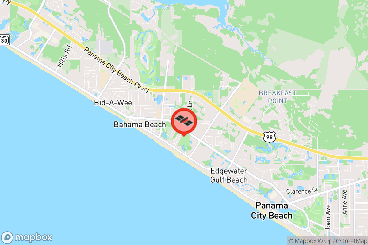 Static map screenshot of the place