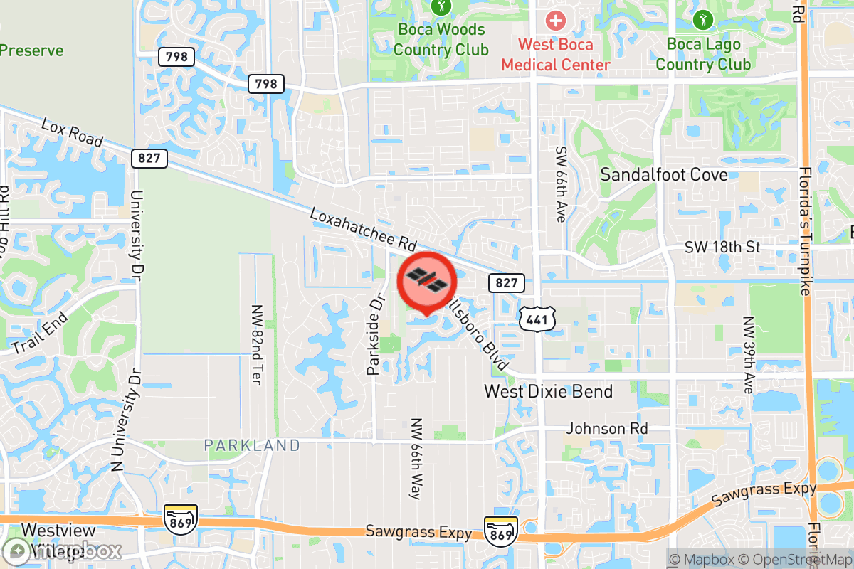 Static map screenshot of the place