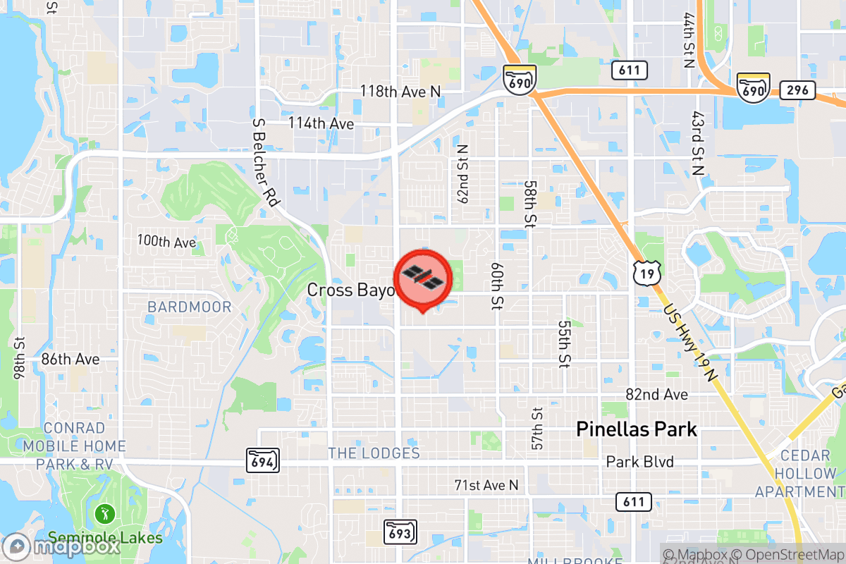 Static map screenshot of the place