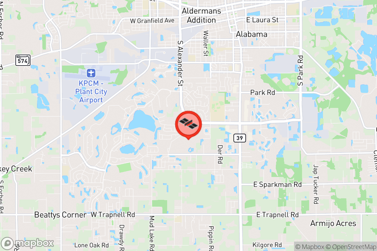 Static map screenshot of the place