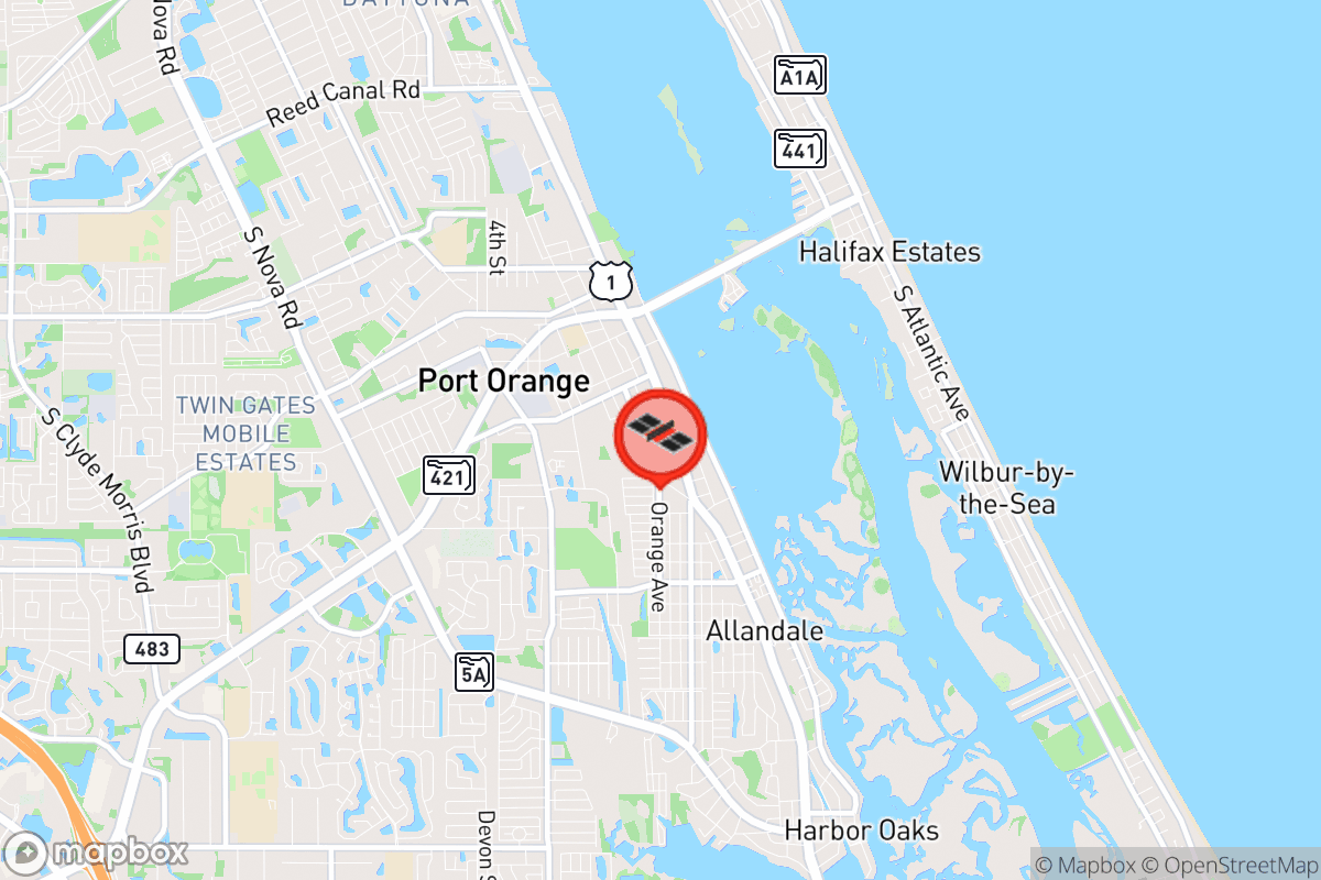 Static map screenshot of the place