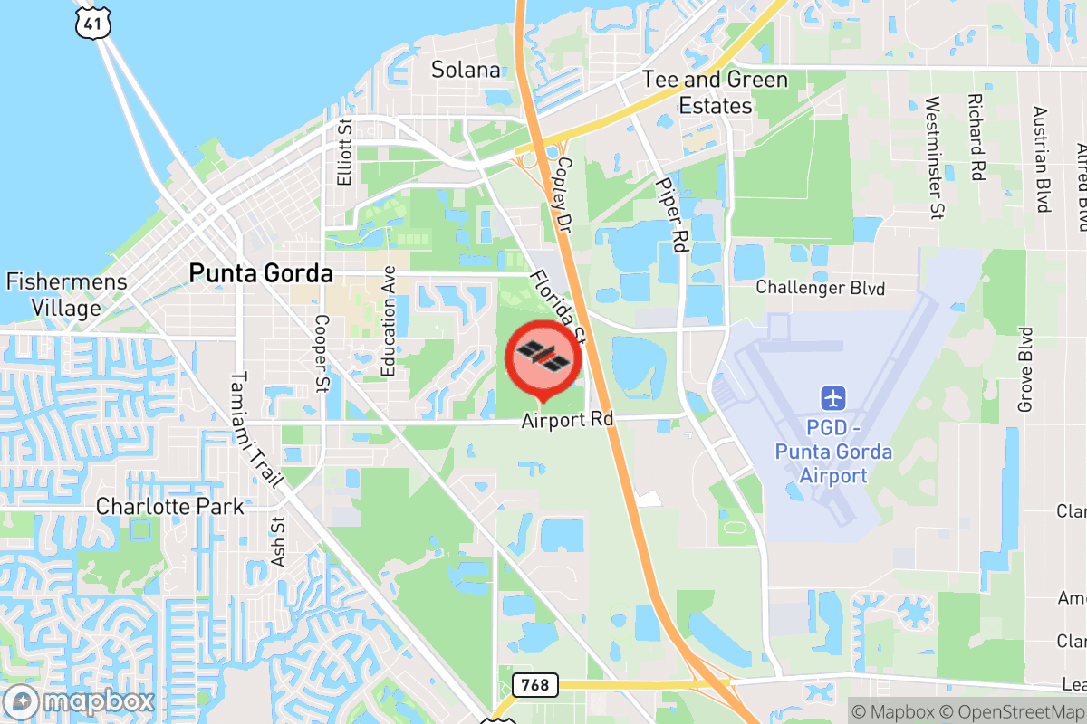 Static map screenshot of the place