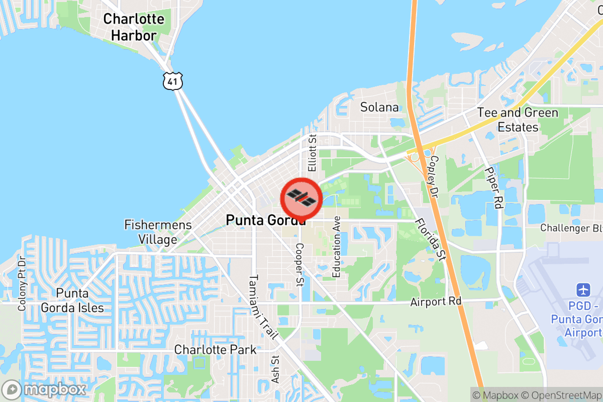 Static map screenshot of the place