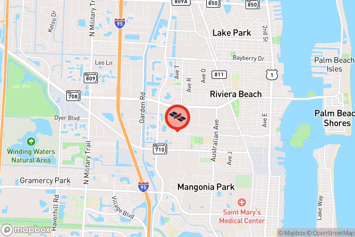 Static map screenshot of the place