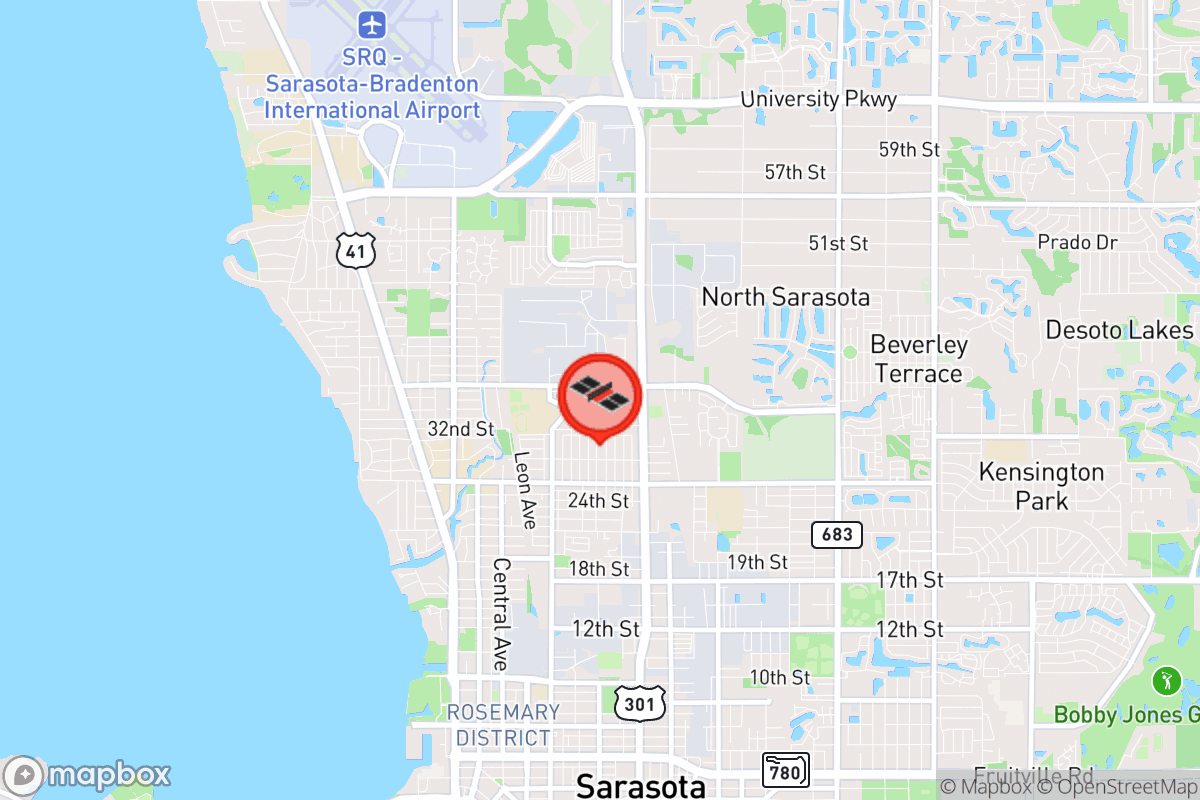 Static map screenshot of the place