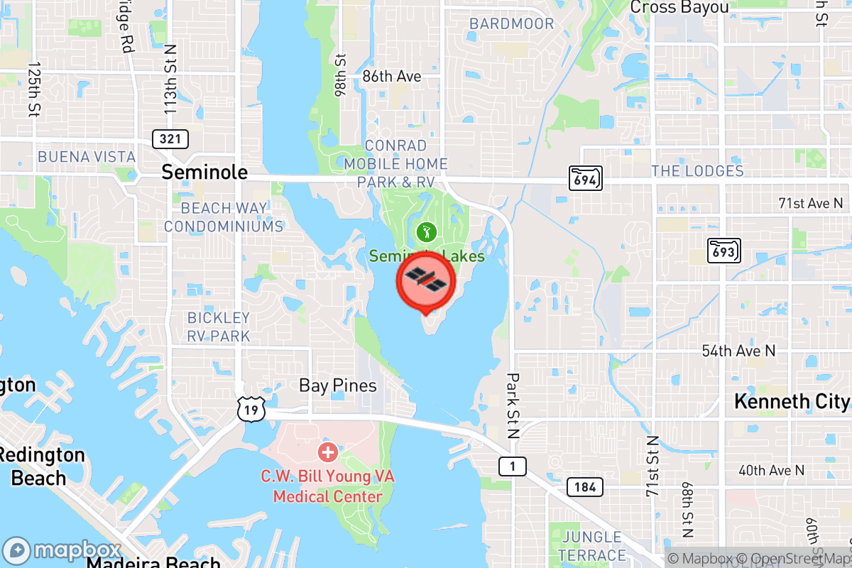 Static map screenshot of the place