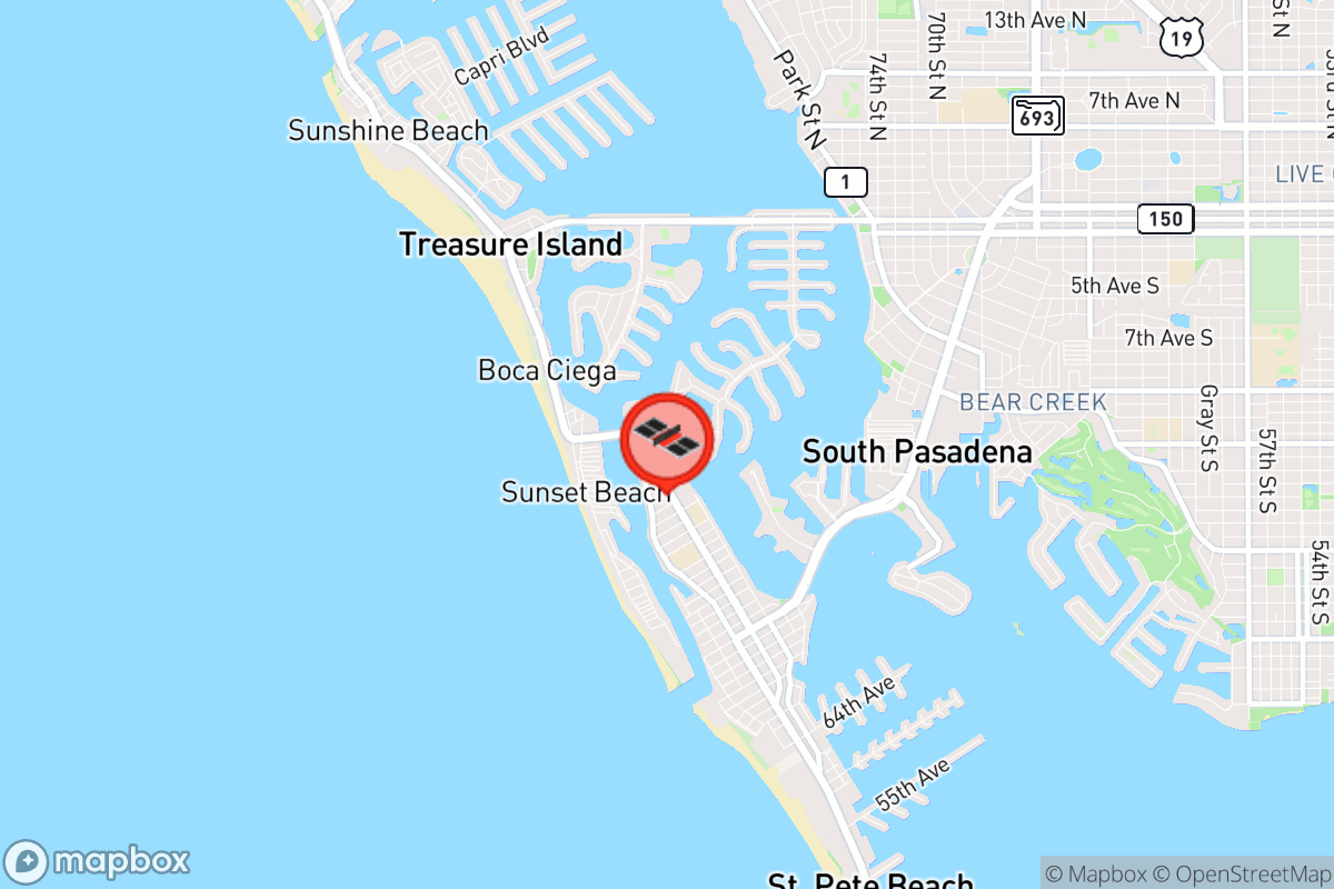 Static map screenshot of the place