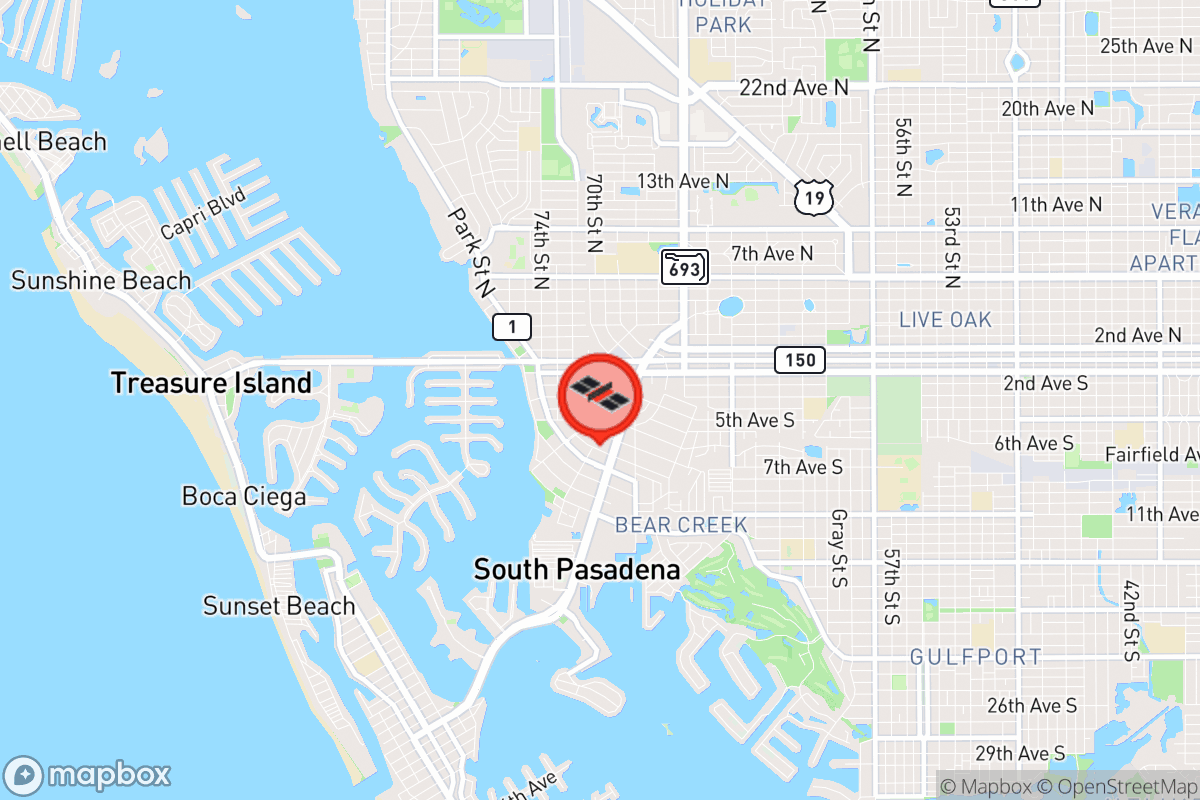 Static map screenshot of the place