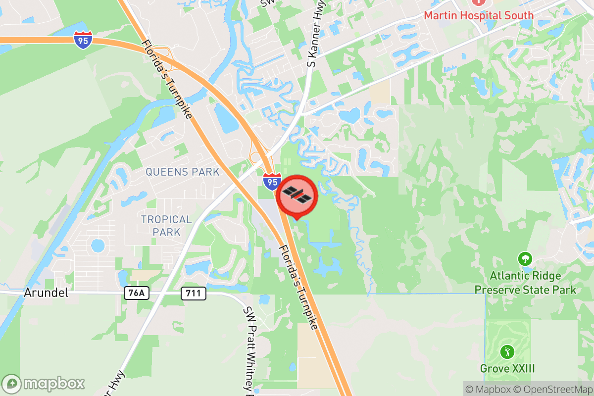 Static map screenshot of the place