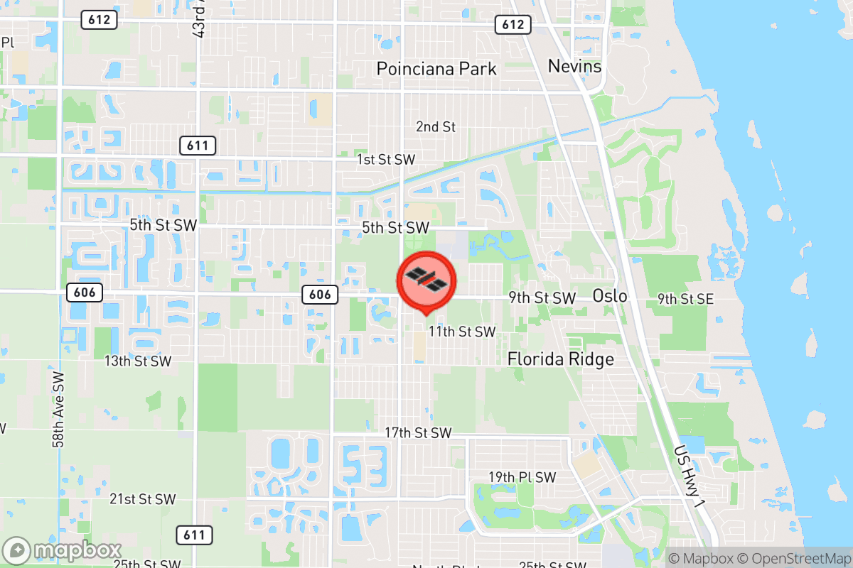 Static map screenshot of the place