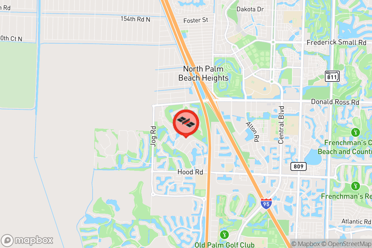 Static map screenshot of the place