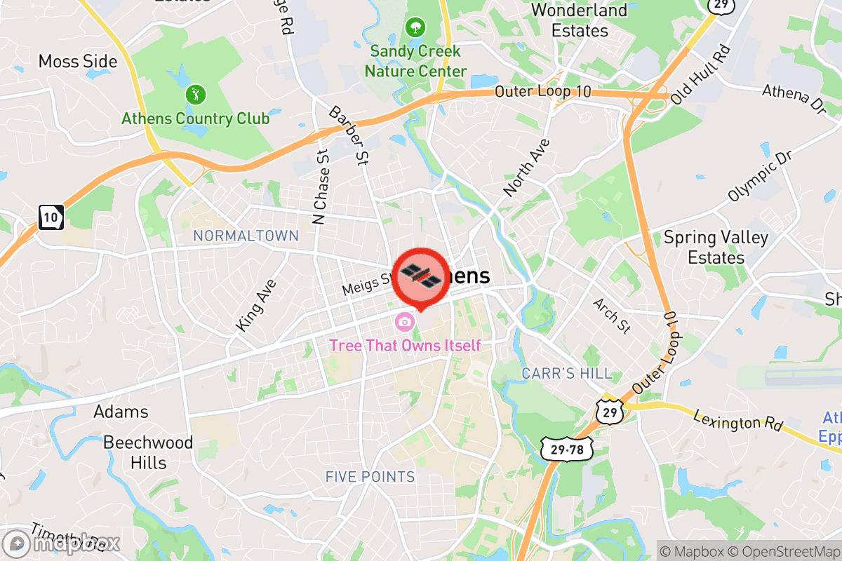 Static map screenshot of the place