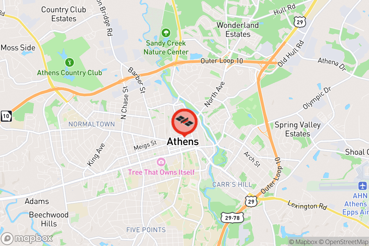 Static map screenshot of the place