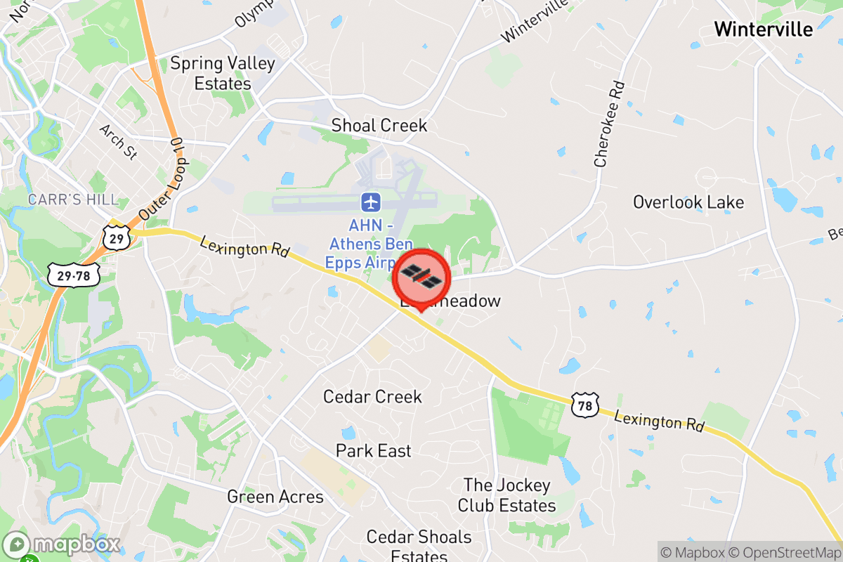 Static map screenshot of the place