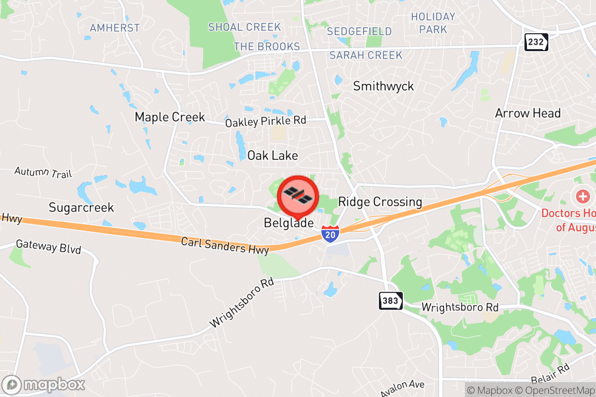 Static map screenshot of the place