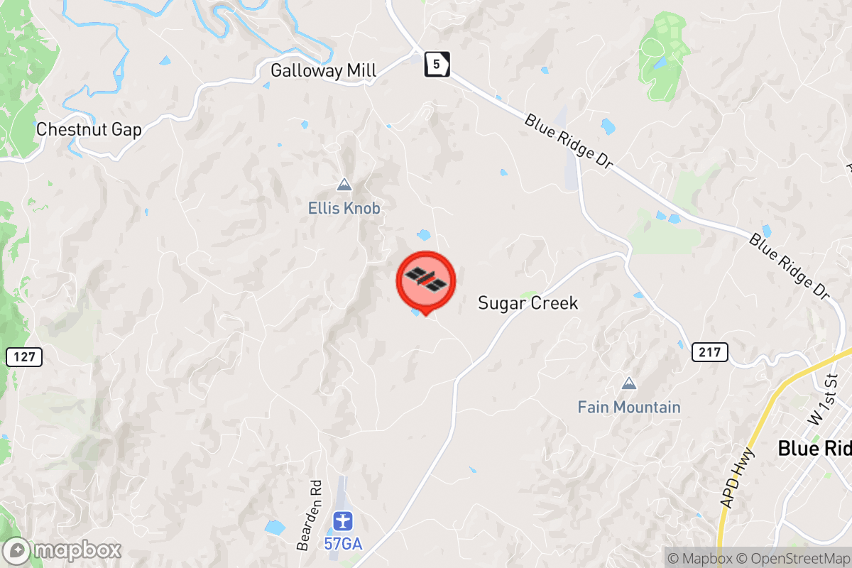 Static map screenshot of the place