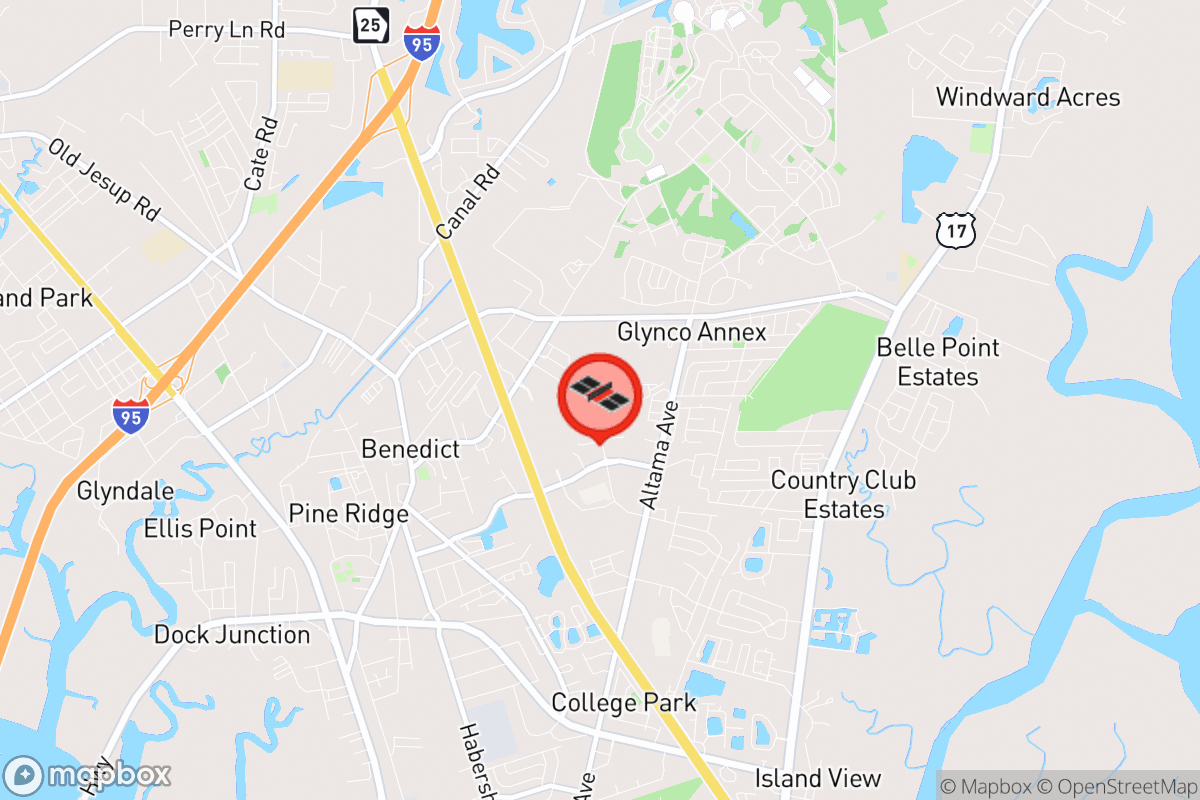 Static map screenshot of the place