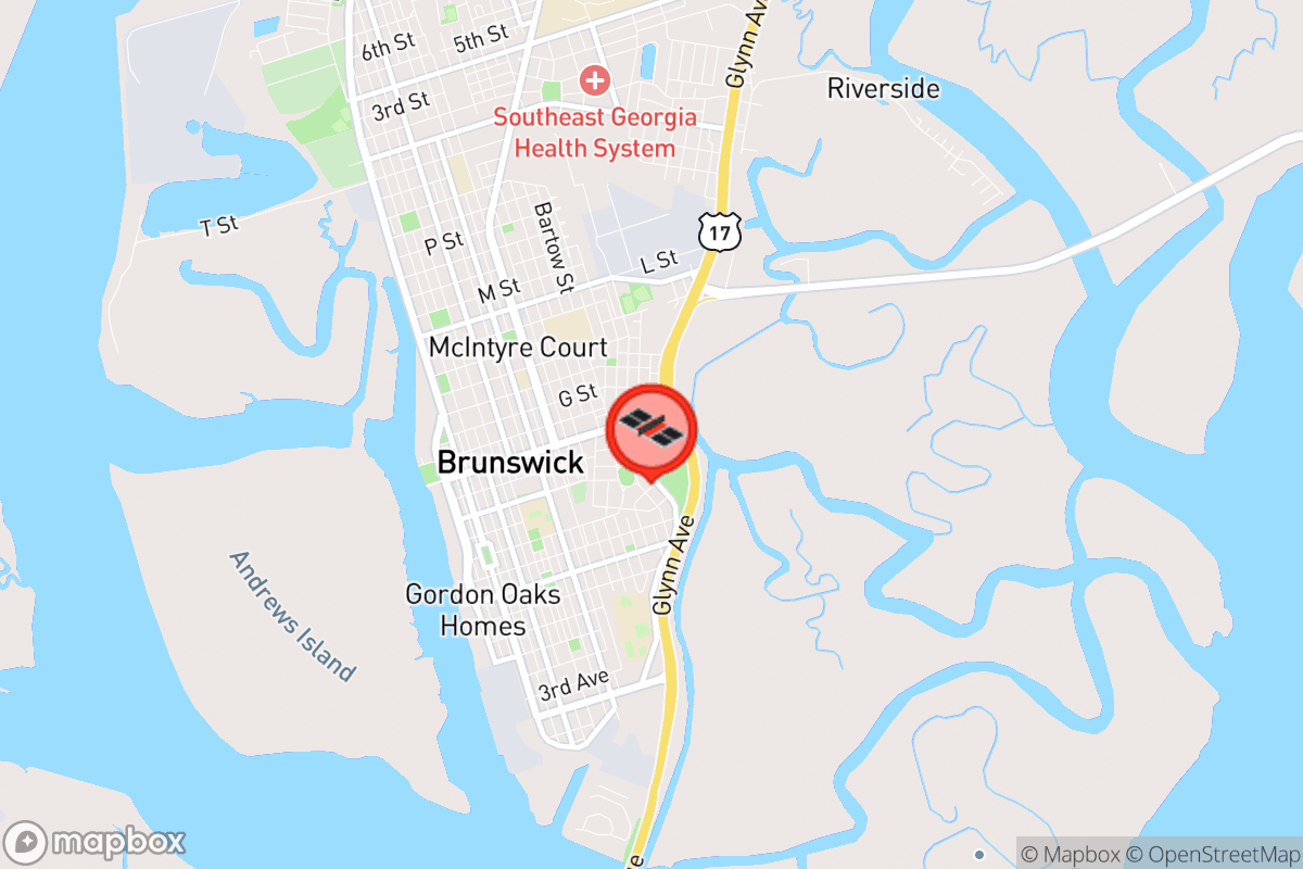 Static map screenshot of the place