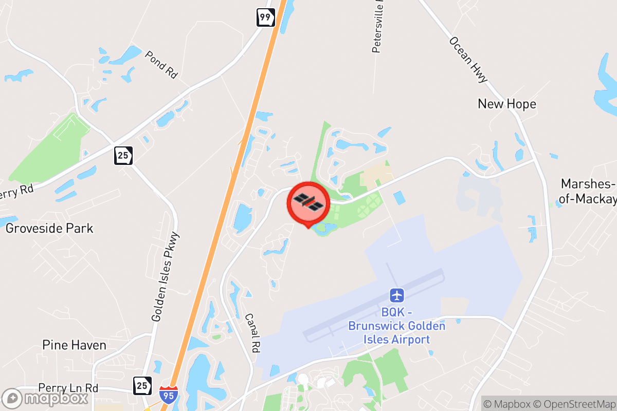 Static map screenshot of the place