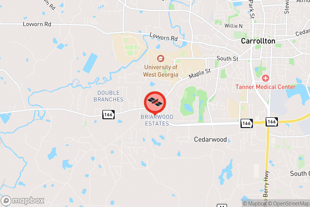 Static map screenshot of the place