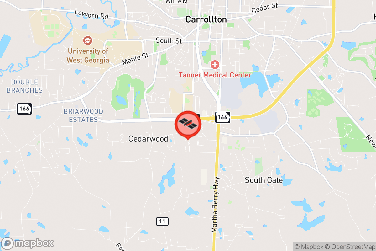 Static map screenshot of the place