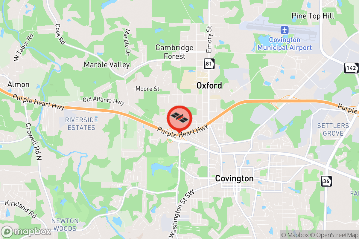 Static map screenshot of the place