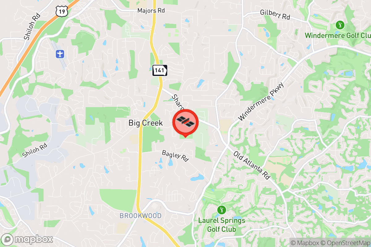 Static map screenshot of the place