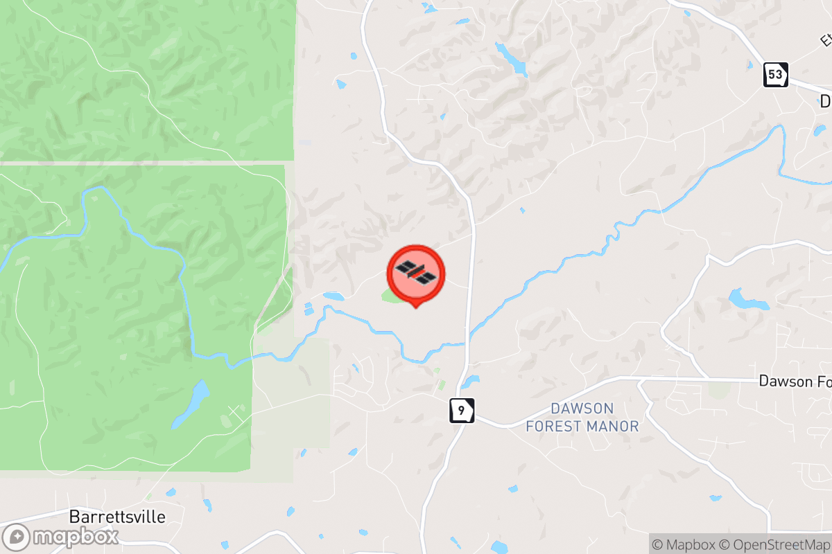 Static map screenshot of the place