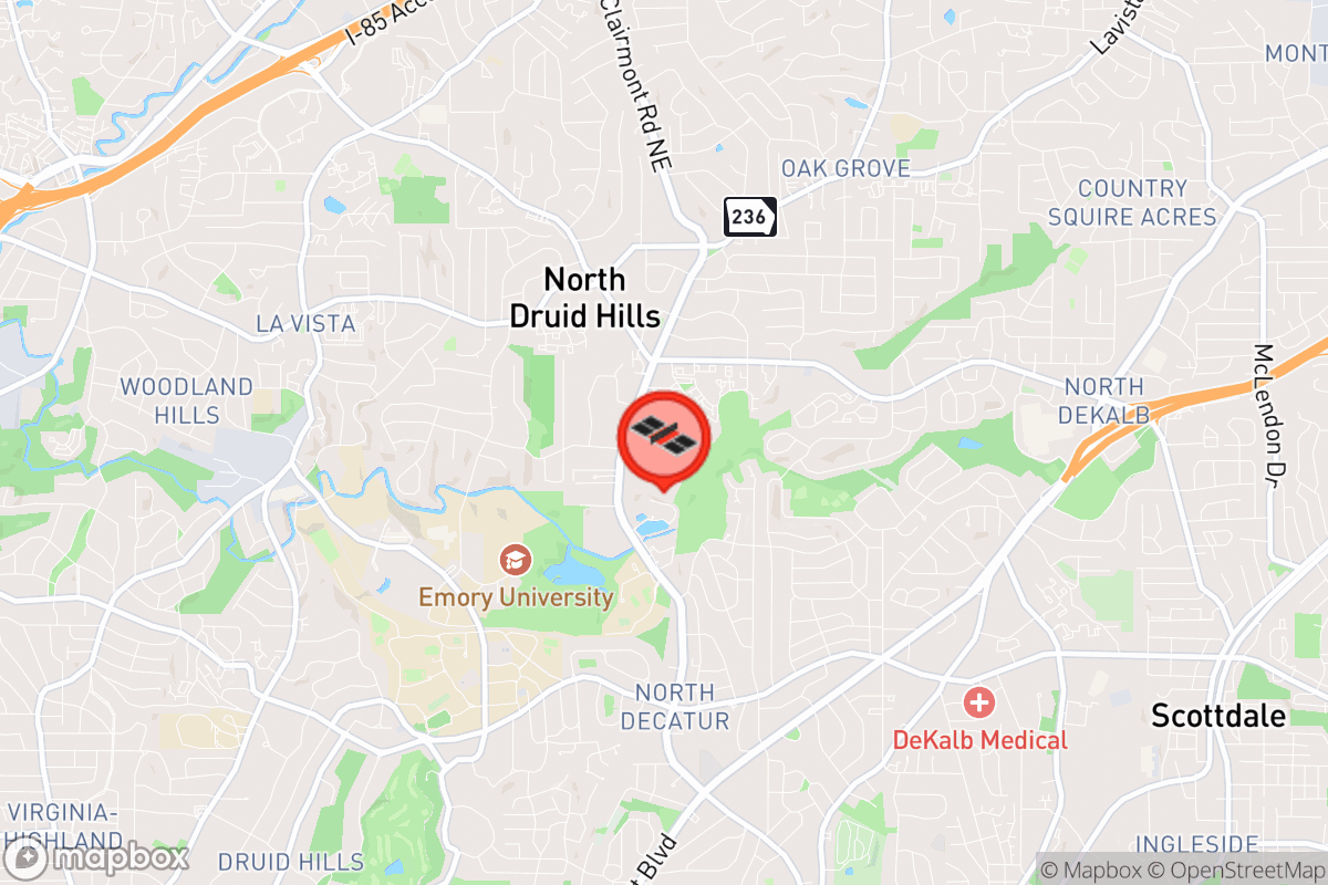 Static map screenshot of the place