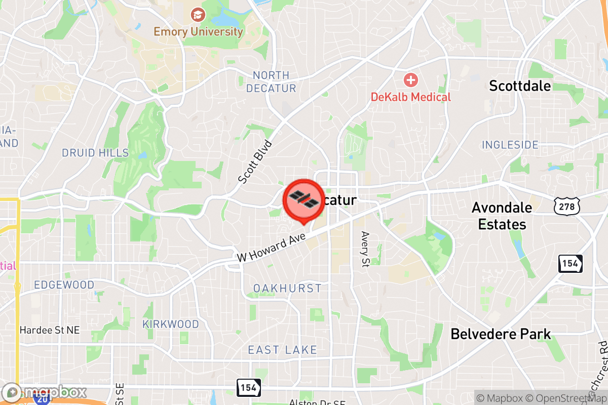 Static map screenshot of the place