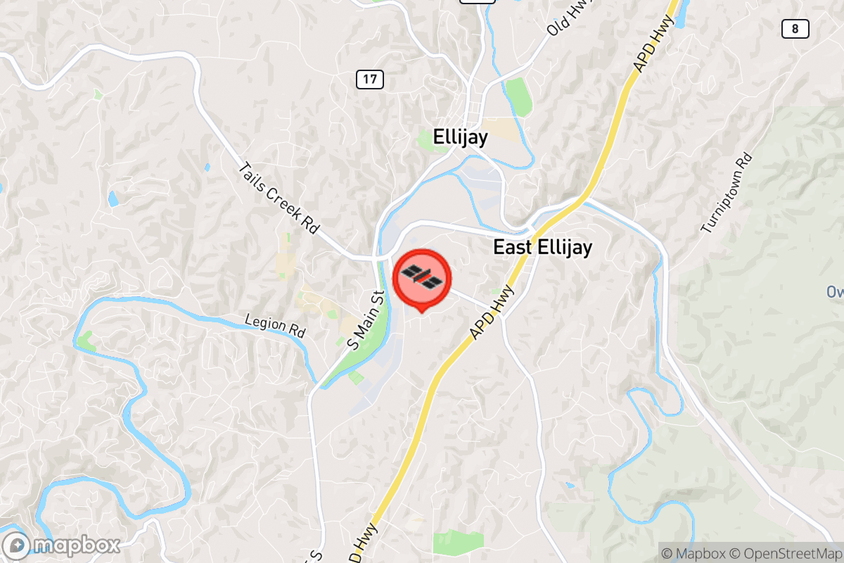 Static map screenshot of the place