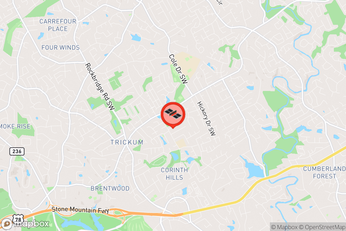 Static map screenshot of the place