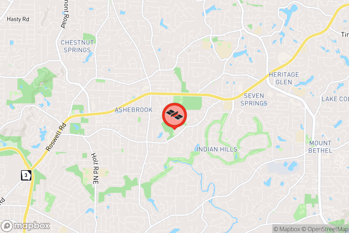 Static map screenshot of the place