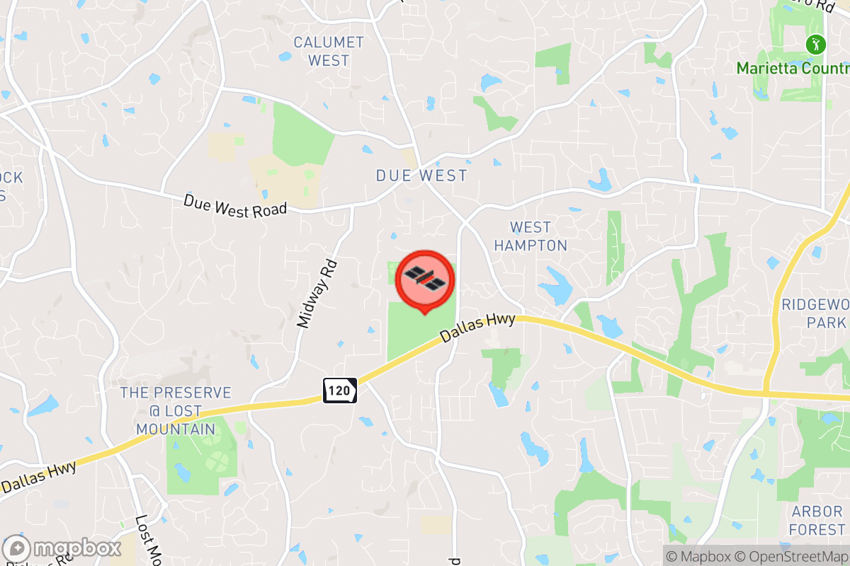 Static map screenshot of the place