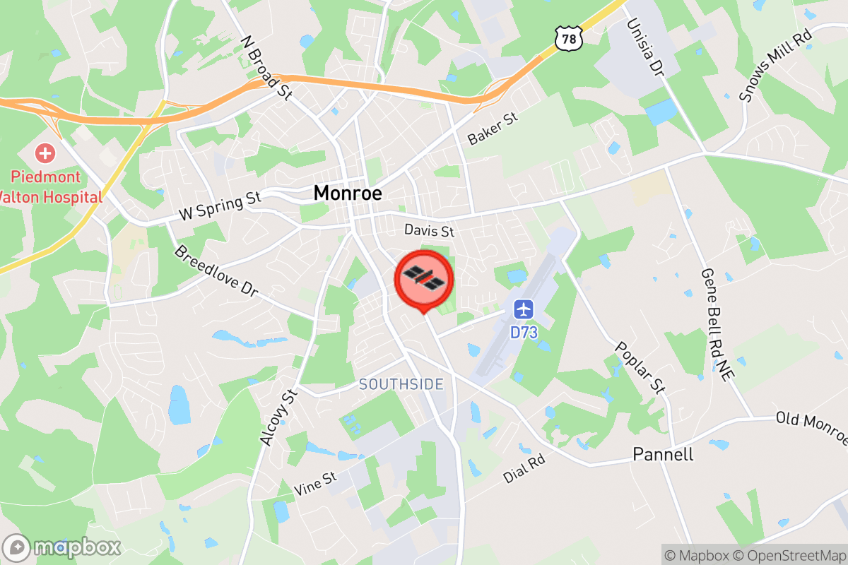 Static map screenshot of the place