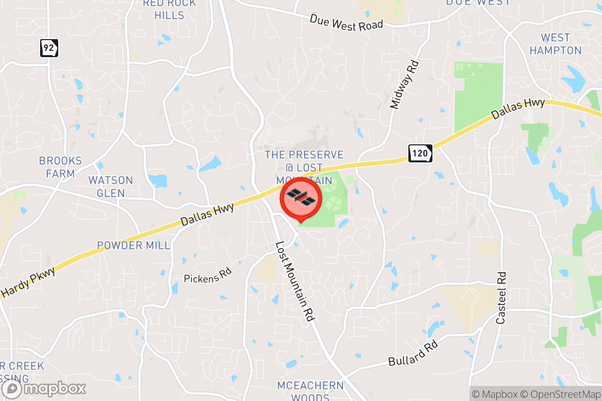 Static map screenshot of the place