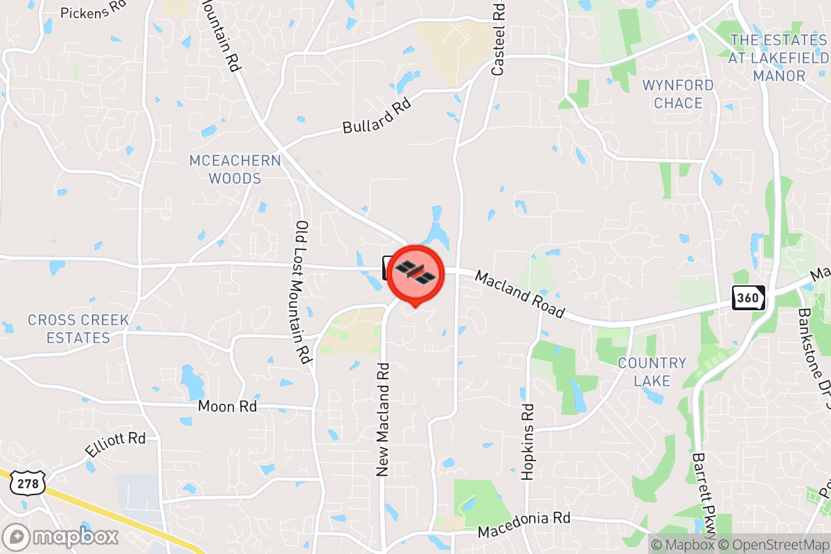 Static map screenshot of the place