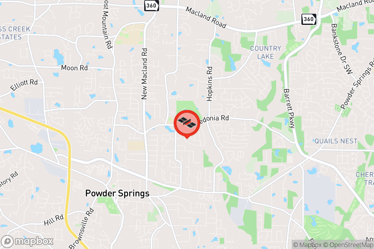 Static map screenshot of the place