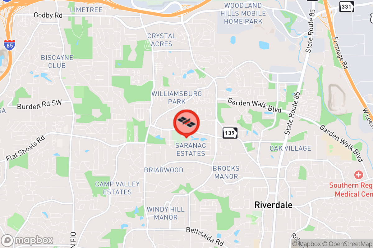 Static map screenshot of the place