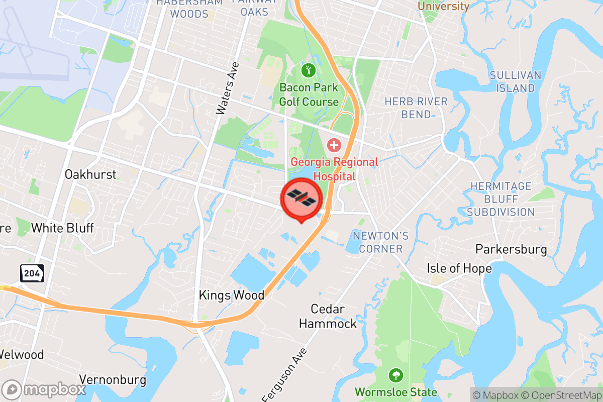 Static map screenshot of the place